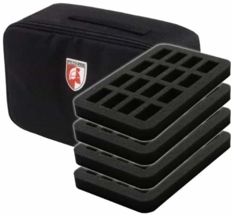 11 Best D&D Miniature Carrying Cases and Storage Options - best carrying cases for rpg miniatures - dnd miniature carry cases - DnD miniature transport case for gamers - d&d miniature case feldherr