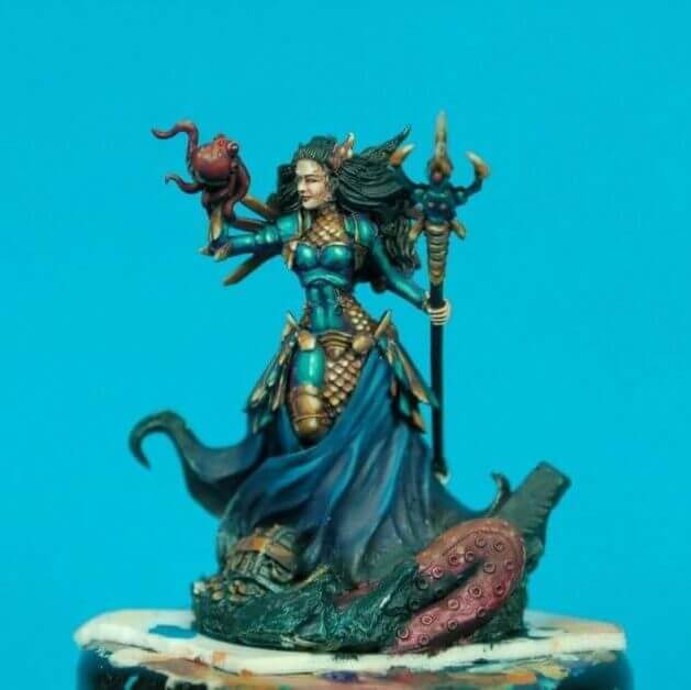 Tips for Reducing Eye Strain While Painting Miniatures (Solutions) - prevent eye strain - eye pain while miniature painting - kraken princess