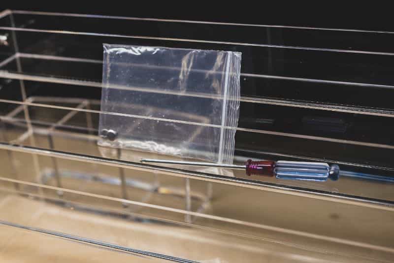 JKB Concepts Paint Organizer and Brush Holder Review - Acrylic hobby organizer and rack for paints and brushes - assembly tools and spares