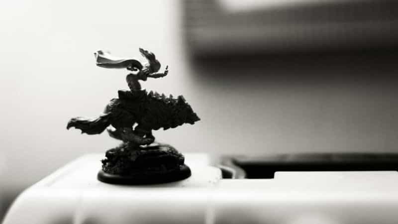 5 Ways to Avoid Boring "Hobby" Photography - how to be a better hobby photographer - photography for hobbyists - scale modeling photography - How to take better photos of miniatures - black and white silhouettes