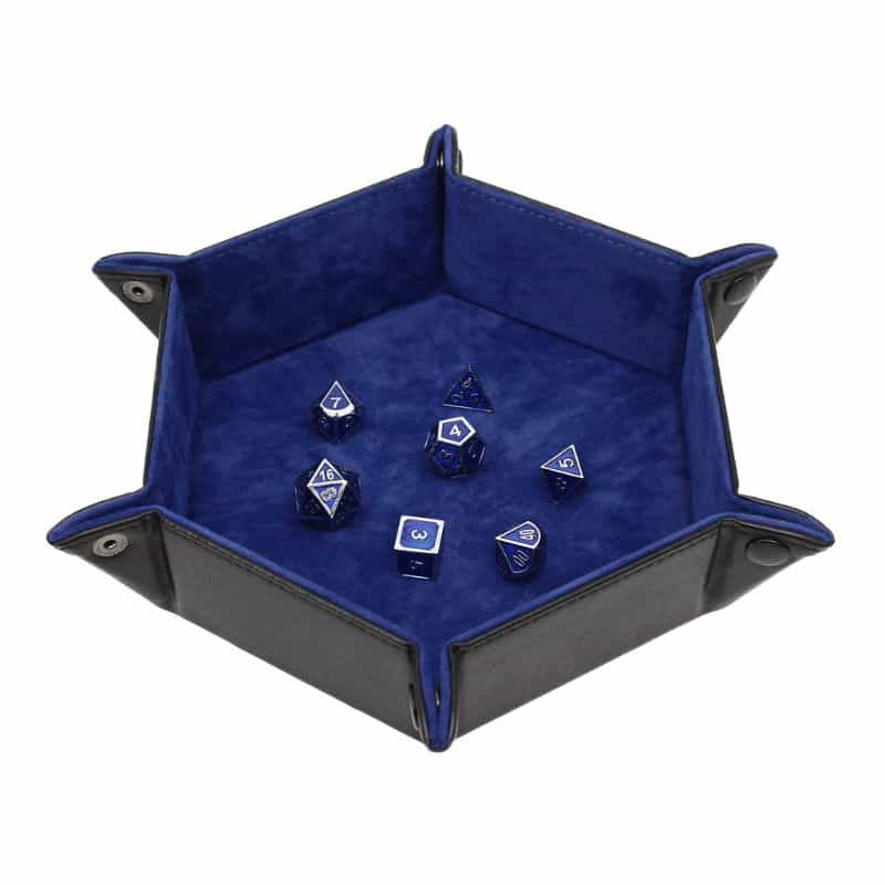 Best Dice Rolling Surface Materials for Quieter Dice Trays (Ideas) - best dice rolling material - dice tray material ideas - dampening materials for dice trays - velvet or leather