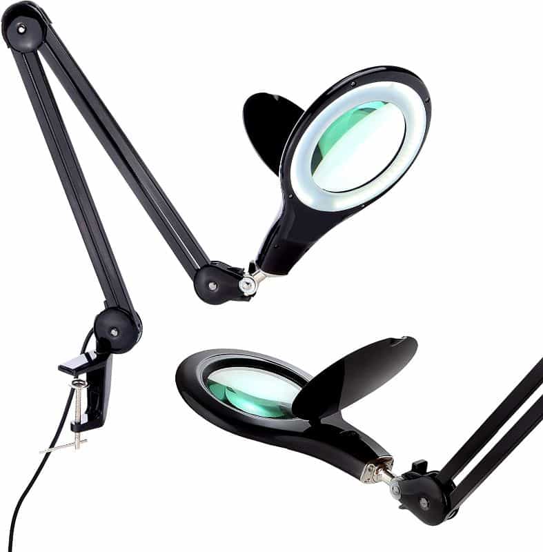 Choosing the Best Hobby Desk Lamp (Top 5 Reviewed) - magnifying lamp