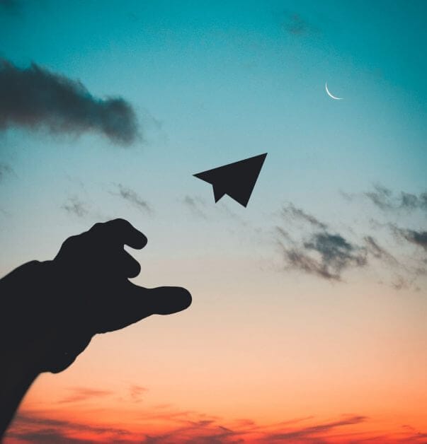 33 Reasons You Need To Take Photography, Seriously - personal reasons for photography - why photography - hobby photography -silhouette photo of man throw paper plane