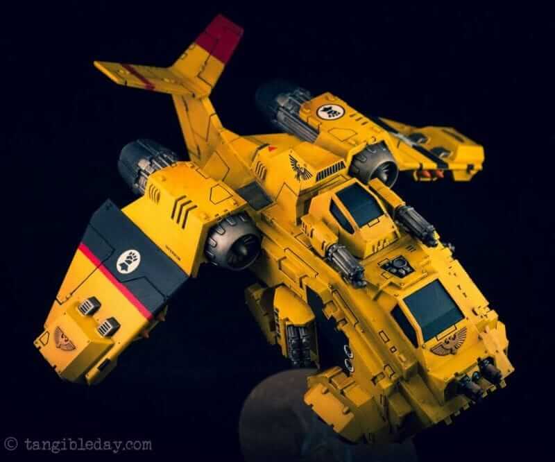 Best Lightbox for Miniature and Model Photography (Top 5 Reviewed and Tips) - imperial fist space marine warhammer 40k storm raven