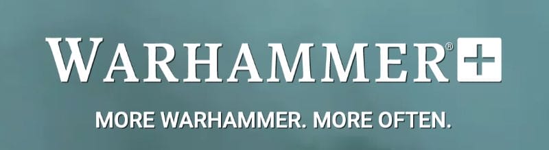 Warhammer+ Review - Is warhammer+ worth it? - Warhammer plus review - warhammer+ subscription service review - warhammer + logo