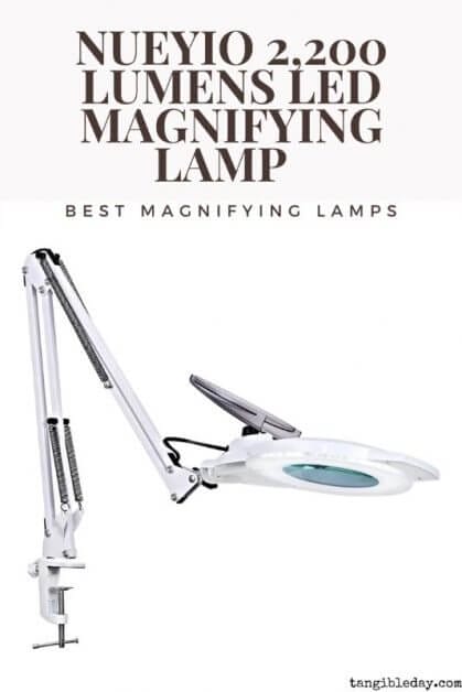 best hobby magnifying lamp for painting miniatures and models - LED magnifying lamp with cover info photo