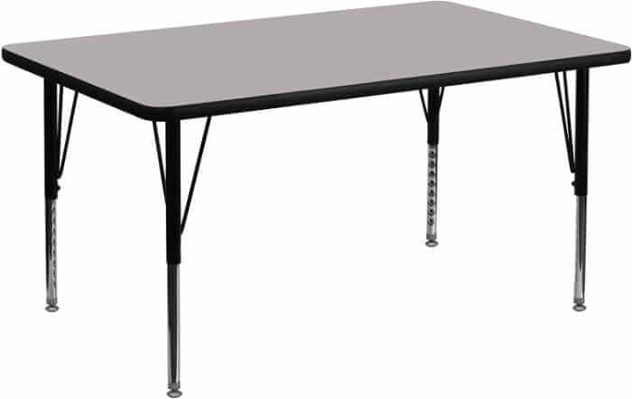 Elevate Your Tabletop Gaming Experience with a Board Game Dining Room Table (Editorial) - a black height adjustable table for wargamers