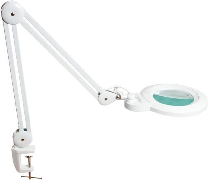 Best Magnifier for Miniatures and Models: Visor or Lamp? - budget magnifier lamp desk light for hobbies