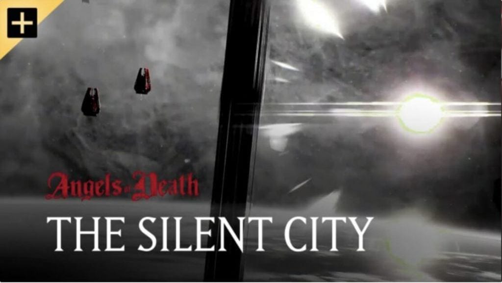 Angels of Death Warhammer TV Review (Episode 2: "The Silent City") - blood angel space marines - warhammer plus and warhammer TV - splash screen