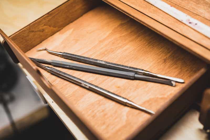 Plydolex Modular Paint Rack: Looks, Smells, and More (Review) - tools in storage drawers