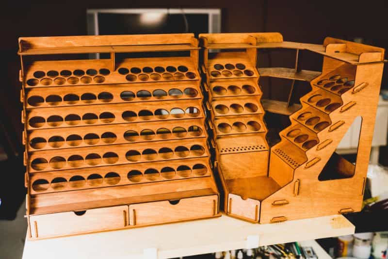 Review of Bucasso Hobby Tool Storage Rack: Mastering Craft Organization - hobby tool organizer review - comparison with plydolex paint rack storage system