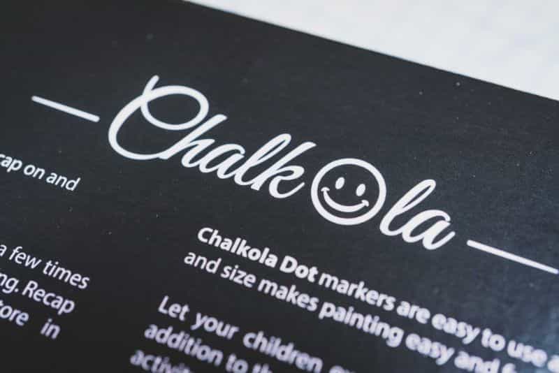 "Chalkola Dot Markers" for Creative Little Kids (Review) - ink marker review for kids - dot markers for little children - chalkola brand