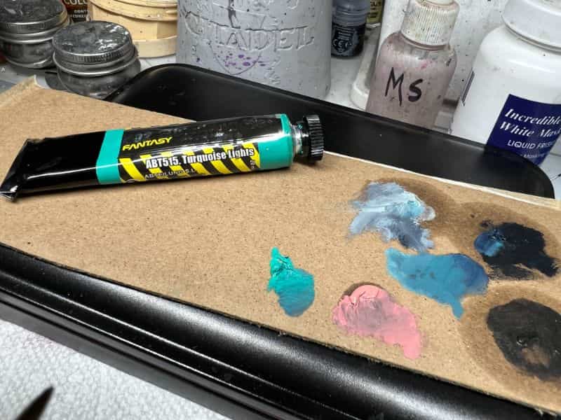 Abteilung 502 Oil Paints for Miniatures (Review): Quick Drying and Great Coverage - Abteilung 502 paint review - oil vibrancy