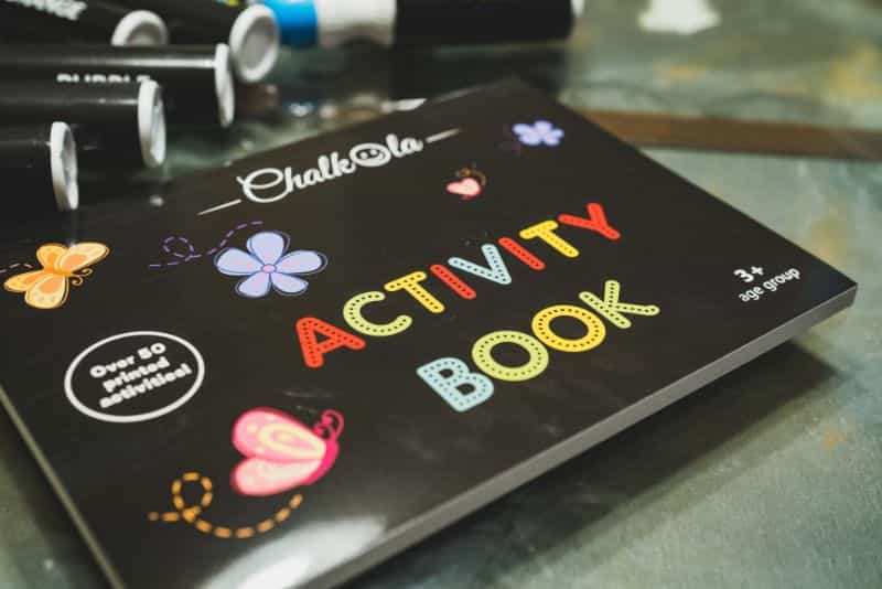 "Chalkola Dot Markers" for Creative Little Kids (Review) - ink marker review for kids - dot markers for little children - activity book