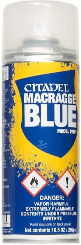 Does Primer Color Matter? Should You Use Color Primers? - blue macragge citadel spray paint