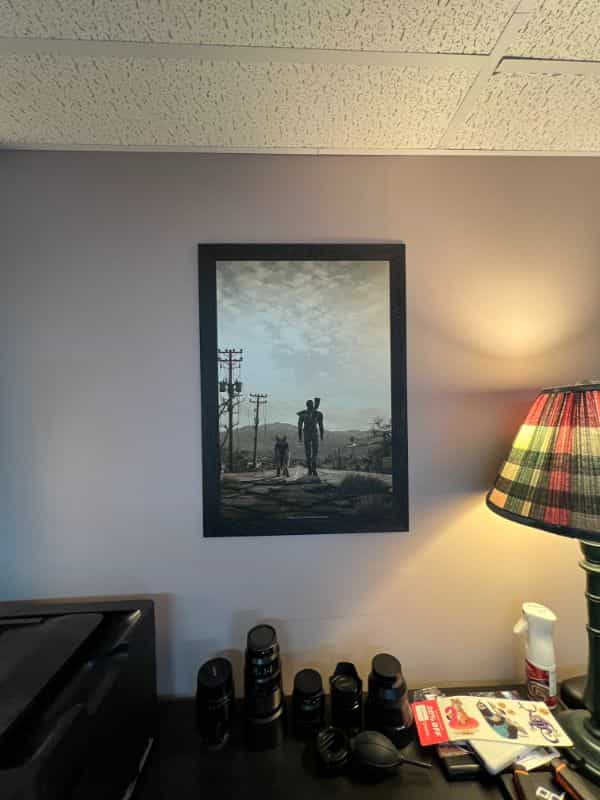 Displate Poster Review - home office metal art poster print from displate