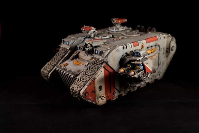 land raider grey knight - grimdark fantasy