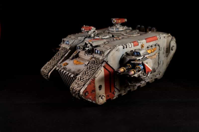 How to Paint Model Tanks (8 Basic Steps) - painting tanks - how to paint model tanks - warhammer 40k tank grey knight 