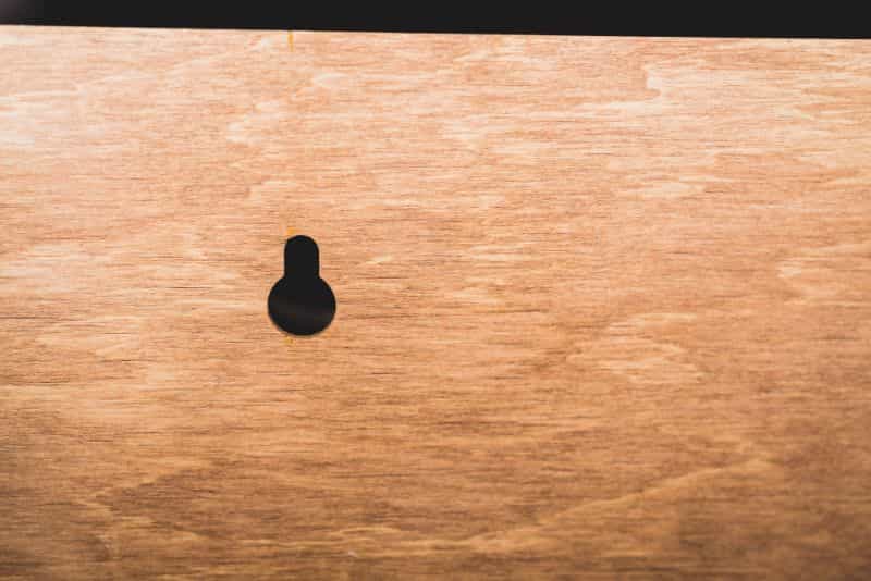 Wall mounted paint rack and organizer - best wall mounted paint rack - paint racks for walls - wall mount holes