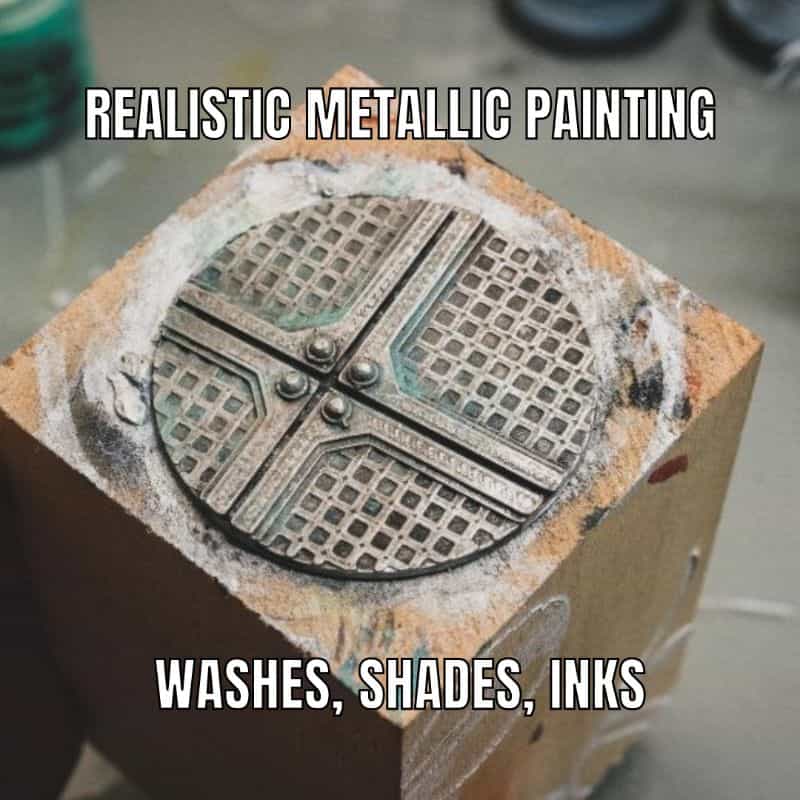 How to Paint Model Tanks (8 Basic Steps) - painting tanks - how to paint model tanks - how to paint realistic metallic surfaces