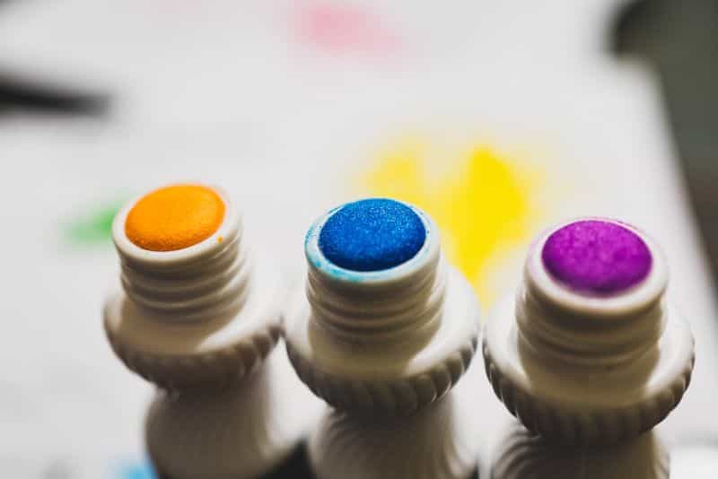 "Chalkola Dot Markers" for Creative Little Kids (Review) - ink marker review for kids - dot markers for little children - different bright ink colors tips
