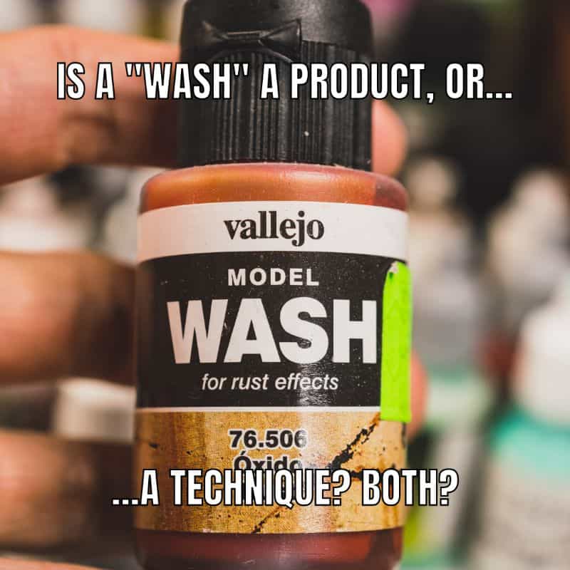 Wash, Ink and Shade: What's the Difference? pros and cons of washes and inks