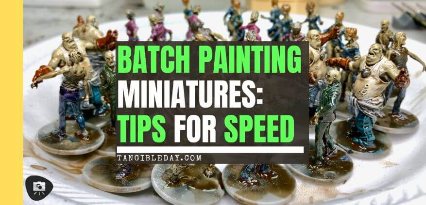 3 Ways to Speed Paint Miniatures and Models  Miniatures, Speed paint,  Miniature painting