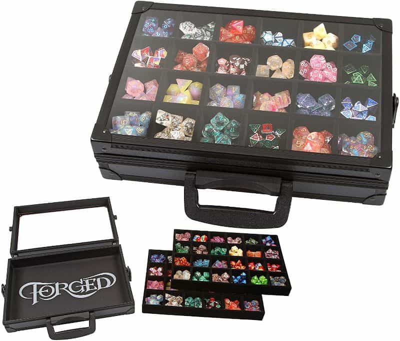 Best DnD Dice Storage Box and Case (Top 20 Reviewed) - Dice storage box - dnd dice case - forged gaming display for dice collectors