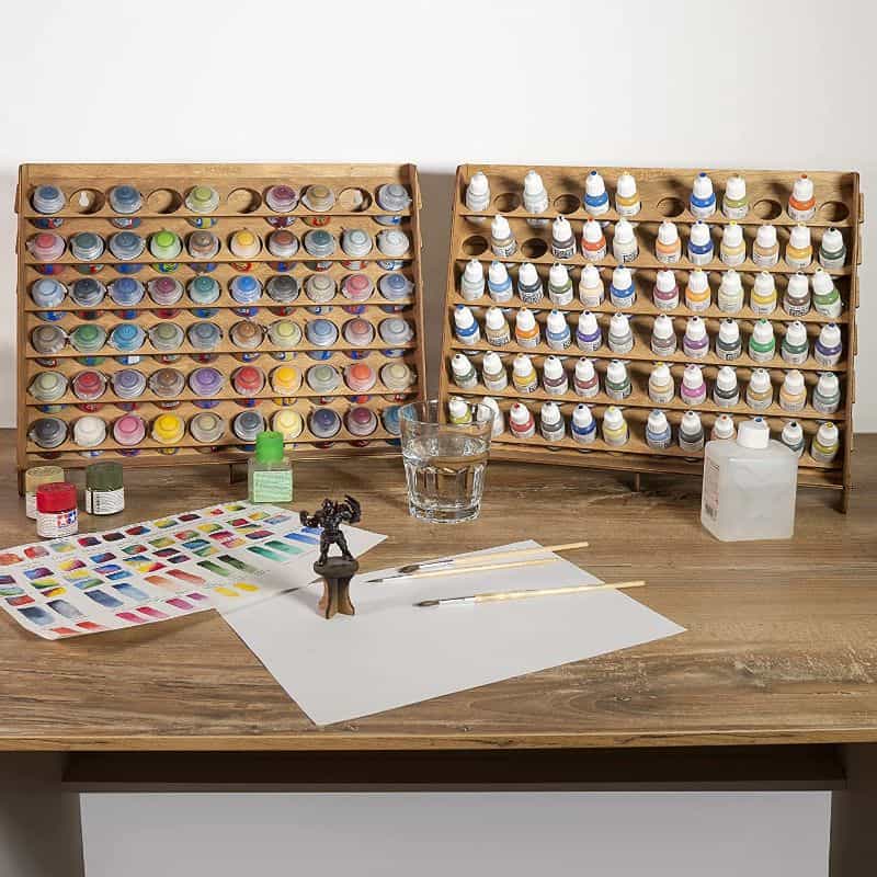 Easy DIY Hobby Paints Shelf Build Tutorial - Simple Wargaming