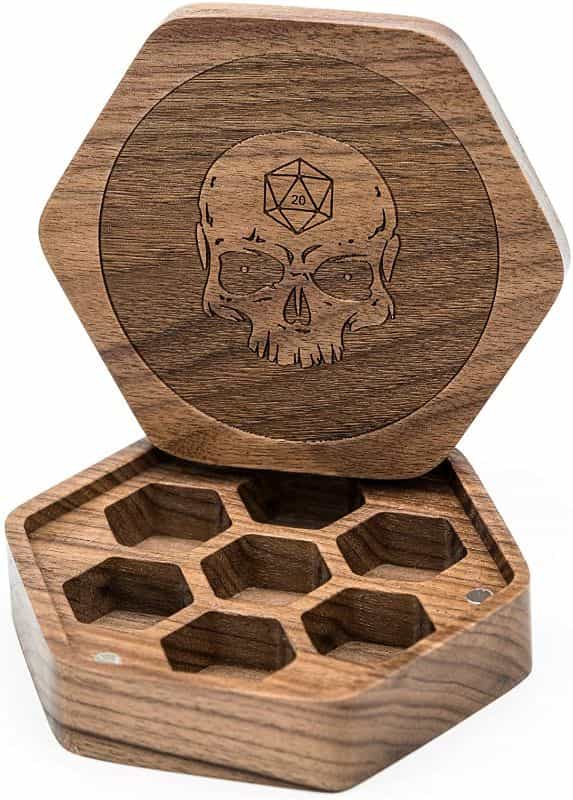 Best DnD Dice Storage Box and Case (Top 20 Reviewed) - Dice storage box - dnd dice case - wooden dnd dice set box