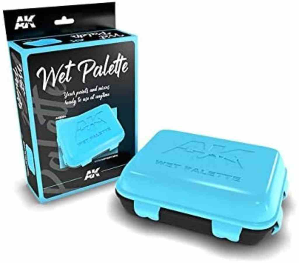 15 Best Wet Palettes for Miniature Painters (Review) - AK interactive hobby wet palette for model and scale figure painting