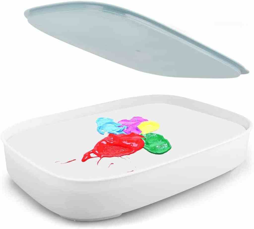 Wet Palette Gifts Modellfärbe-Nasstablett für Miniaturmalerei, Modellfarbe