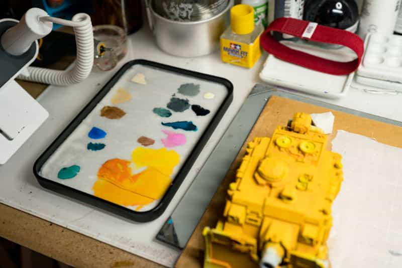 3 Best Things You Can Do With a Wet Palette - what a wet palette is best for - planning my army paint scheme