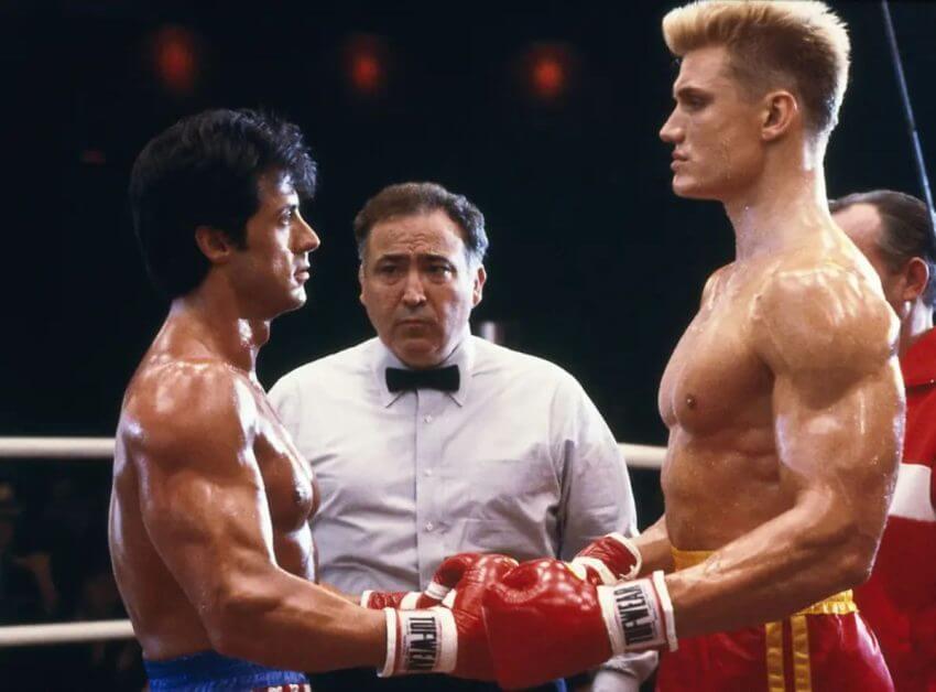 How Grit Helps With Miniature Painting: Are You Gritty? - how to improve your ability to endure hardship in art and painting - rocky versus drago in Rocky IV 4