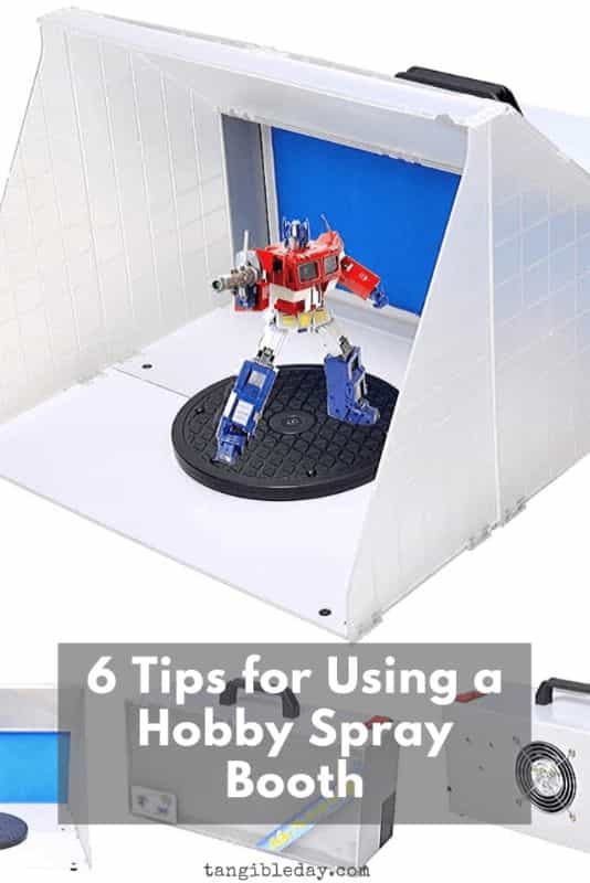 Best spray booth for airbrush use and spraying scale models - 6 tips for using a spray booth as an airbrush fume extractor