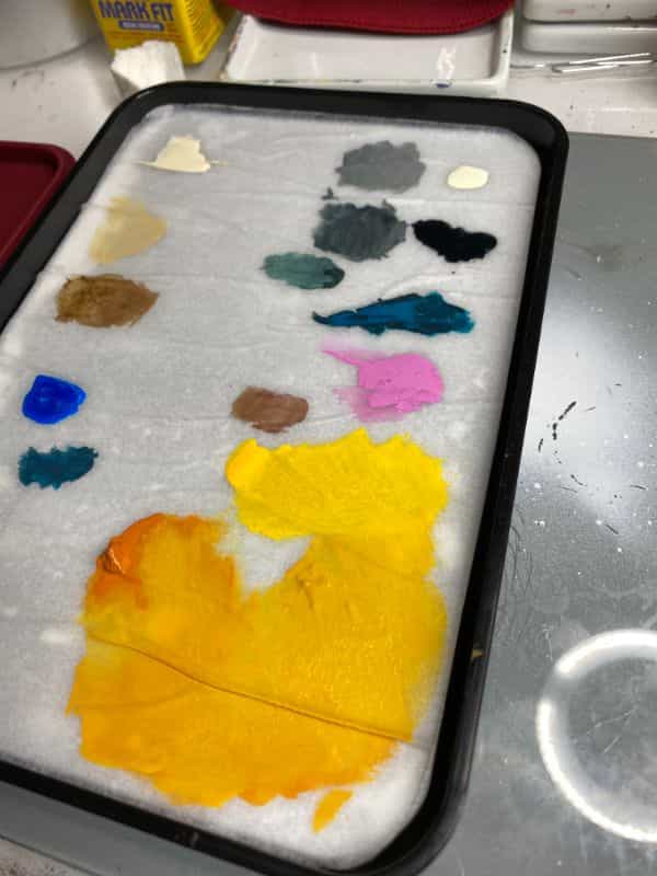 The Army Painter Wet Palette Review: The Ideal Tool for Hobbyists - palette paper review with paint