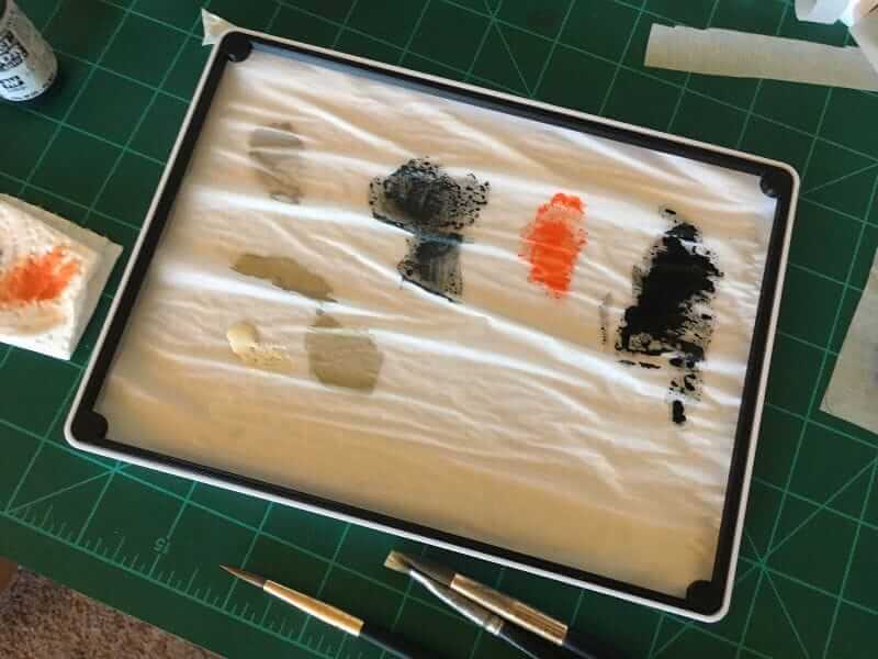 Masterson Sta-Wet Palette for Miniature Painting (Review) - DIY wet palette 3d printed