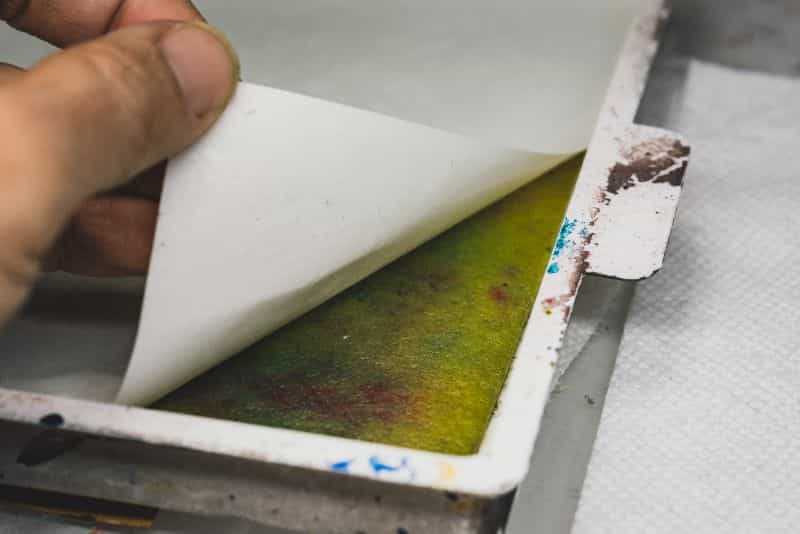 Masterson Sta-Wet Palette for Miniature Painting (Review) - sponge material under palette paper