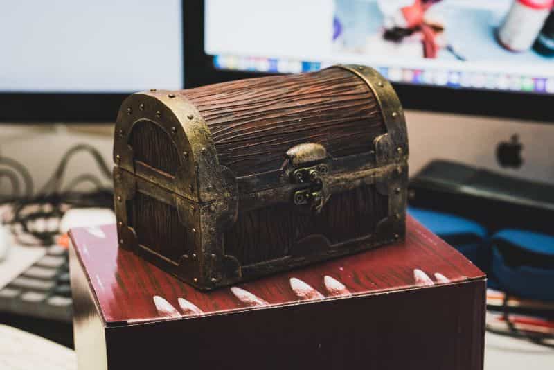 Forged Gaming Mimic Chest Review: Perfect for Dungeon Masters and Players - dense package