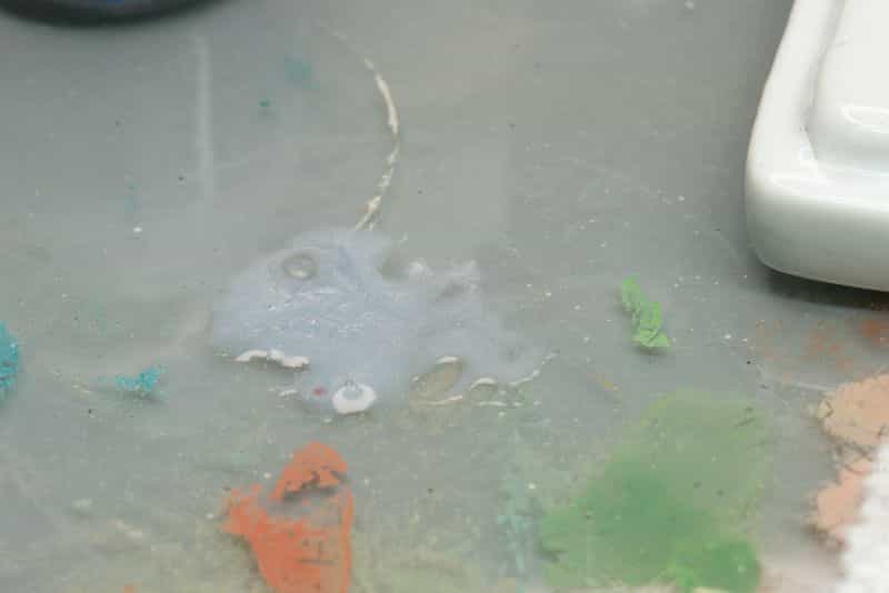Metallic painting guide and tips - tips for painting miniatures with metallic paints - overly thinned metallic paint