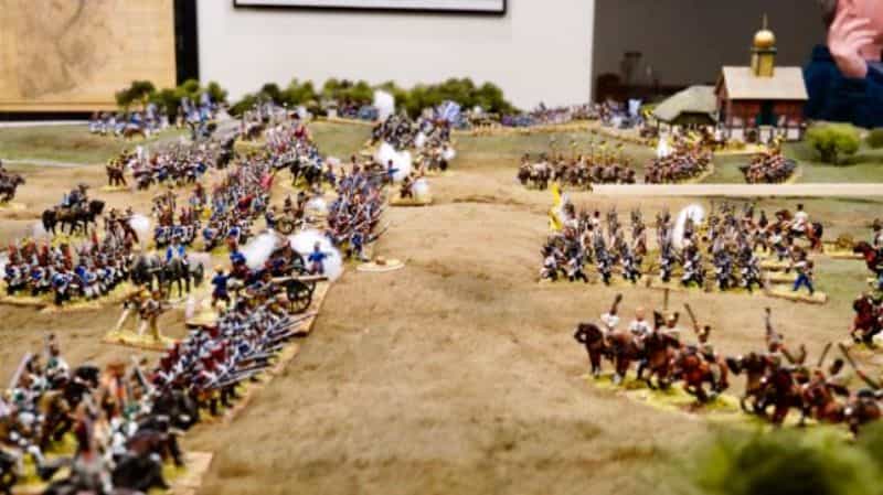 The History of Tabletop Wargaming - Miniature wargaming history through the ages, milestones and key points -  carnage and glory 2 scene historic military wargaming