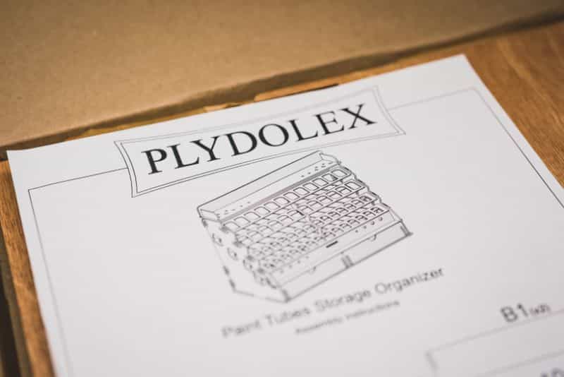 Best Paint Tube Rack? Plydolex Tube Organizer and Storage (Review) - plydolex instructions