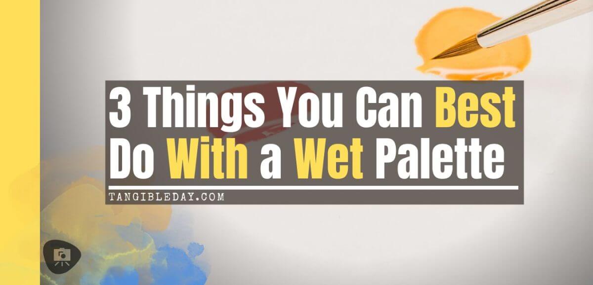 3 Best Things You Can Do With a Wet Palette - what a wet palette is best for - banner image