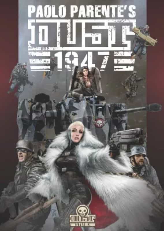 Best miniature wargames - Miniature wargaming - what is tabletop wargaming - popular wargames with miniatures - rulebook cover dust 1947