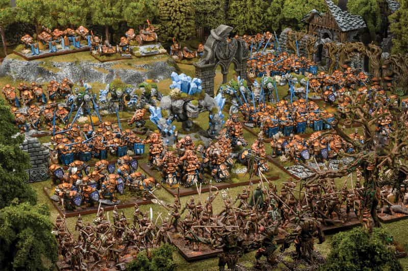 Best tabletop miniature games - Miniature wargaming - what is tabletop wargaming - popular wargames with miniatures - kings of war clash of kings gameplay