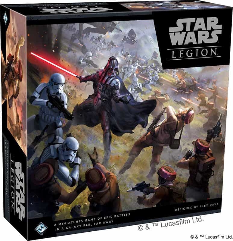 Star Wars Legion board game box art front view