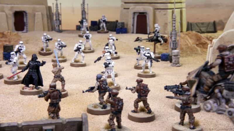 Best tabletop miniature games - Miniature wargaming - what is tabletop wargaming - popular wargames with miniatures - gameply star wars legion tabletop miniatures clone troopers and rebels