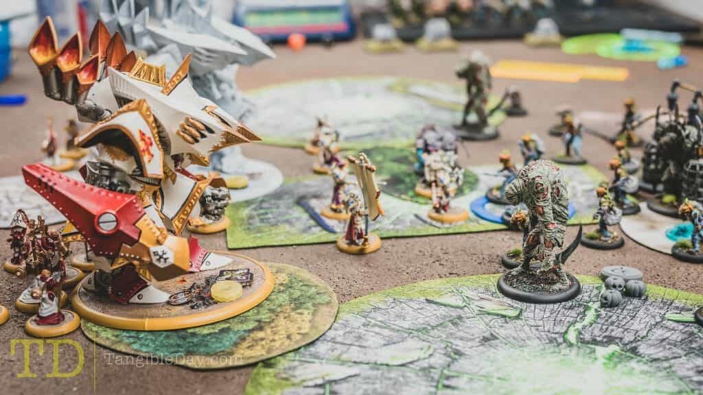 Best tabletop miniature games - Miniature wargaming - what is tabletop wargaming - popular wargames with miniatures - menoth wargame versus grymkin hordes