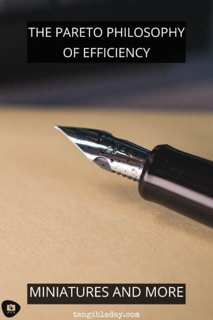 The 80/20 Rule in Miniature Painting and Life - the Pareto philosophy of efficiency