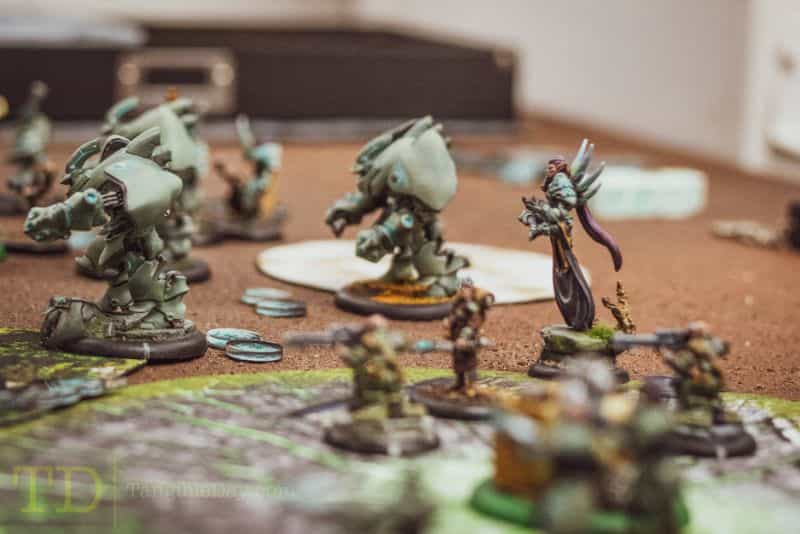 What is "Learned Helplessness"? Insights for Artists - low perspective miniature wargame photo in progress gameplay